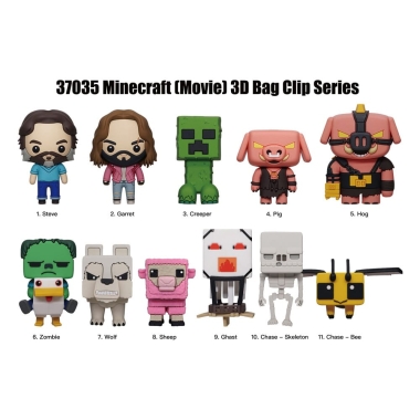 Minecraft Breloc 3D (PVC)