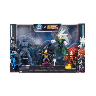 DC x Sonic the Hedgehog Set 4 figurine articulate 12cm