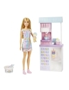 Barbie - set de joaca magazinul de inghetata