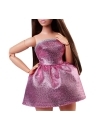 Barbie Signature Barbie Looks Doll Model #24 Curvy, Pink Mini Dress