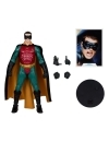 DC Build A Megafig (Nightmare Bat) Batman Forever Figurina Robin (Gold Label) 18 cm