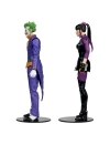 DC Multiverse Set 2 figurine articulate The Joker & Punchline 18 cm