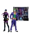 DC Multiverse Set 2 figurine articulate The Joker & Punchline 18 cm