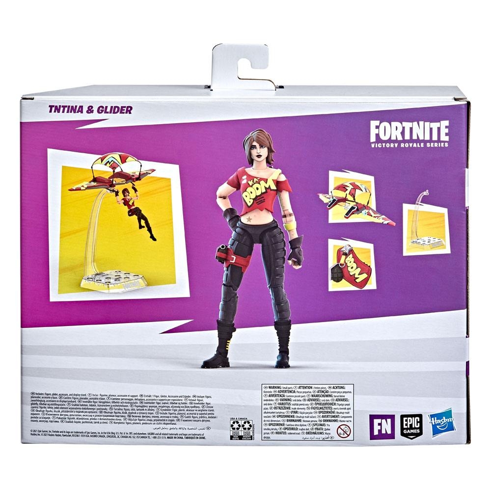 Fortnite Victory Royale Series Action Figures 2022 Battle Royale Pack Tntina And Glider 15 Cm