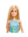 Papusa Barbie blonda cu rochita albastra