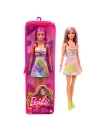 Barbie Fashionistas blonda cu suvite mov