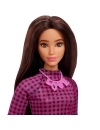 Barbie Fashionistas satena cu rochie mov