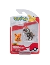 Pokemon Battle FIrst Partner Set 2 figurine Tyrunt, Pawmi 5 cm