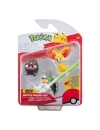 Pokemon Battle Set 3 figurine Fennekin, Lechonk, Sirfetch'd 5 cm