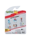 Pokemon Battle Set 3 figurine Pikachu #2, Horsea, Ivysaur 5 cm