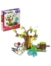 Pokemon MEGA Construction Set Emolga And Bulbasaur's Charming Woods (194 piese)