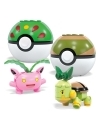 Pokémon MEGA Construction Set Grass-Type Trainer Team Building Toy Kit