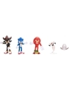 Sonic the Hedgehog 3 Set 5 figurine 6 cm