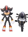 Sonic the Hedgehog 3 Set Figurina Shadow cu vehicul (motocicleta) 12 cm