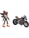 Sonic the Hedgehog 3 Set Figurina Shadow cu vehicul (motocicleta) 12 cm