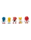 Sonic the Hedgehog set 5 figurine 6cm