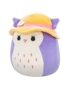 Squishmallows Jucarie de plus Purple Owl with Sun Hat Holly 18 cm