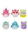 Squishville Mini Squishmallows Plush Figure 6-Pack Cute & Colorful Squad 5 cm