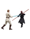 Star Wars Episode I Black Series Set 3 figurine articulate Qui-Gon Jinn, Darth Maul, Obi-Wan Kenobi 15 cm