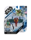 Star Wars Mission Fleet Set vehicul si figurina Boba Fett 6 cm 