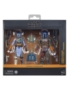 Star Wars: The Mandalorian Black Series Set 2 figurine articulate Mandalorian Shriek-Hawk Trainers 15 cm