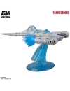 Star Wars x Transformers Figurina The Mandalorian / N-1 Starfighter 19 cm