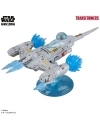 Star Wars x Transformers Figurina The Mandalorian / N-1 Starfighter 19 cm