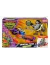 Teenage Mutant Ninja Turtles Figurina Rocksteady & Chopper Cycle