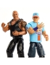 WWE Main Event (series 19) Set doua figurine articulate The Rock & John Cena 15 cm