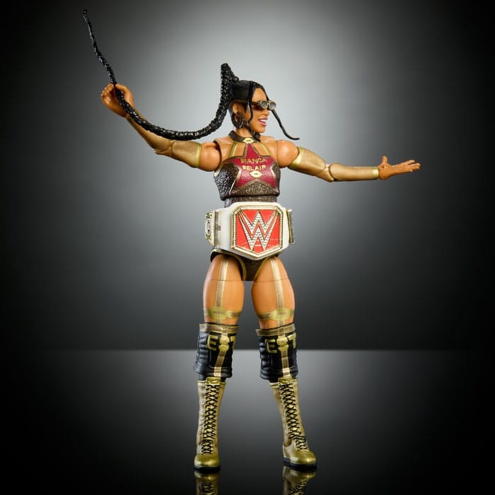 Wwe Wrestlemania Elite Collection Figurina Articulata Bianca Belair Cm Figurine Wwe