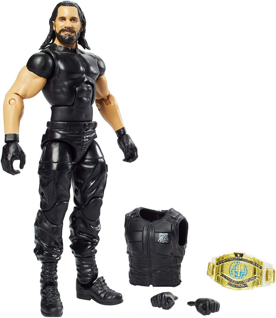 Figurina Wwe Seth Rollins Shield Elite 70 17 Cm Wrestling Wwe 101jucariiro