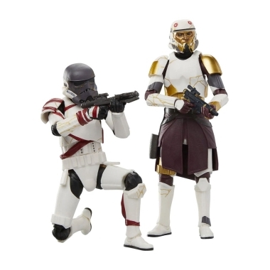 Star Wars: Ahsoka Black Series Set 2 Figurine articulate Captain Enoch & Night Trooper 15 cm