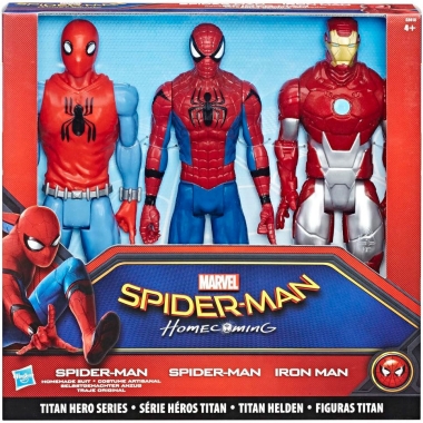 Marvel Spiderman Titan Hero Set 3 figurine 