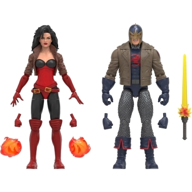 Marvel Legends Set 2 figurine Black Knight si Sersi 15 cm