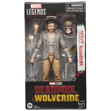 Marvel Legends Series Deadpool & Wolverine Figurina articulata Logan si Headpool 15cm