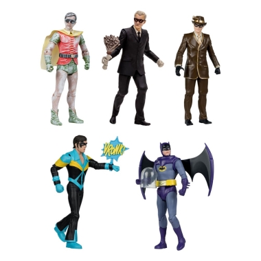 DC Retro Set 5 figurine articulate ( Wave 10) 15 cm 