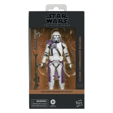 Star Wars Episode III Black Series Figurina articulata Commander Bacara 15 cm