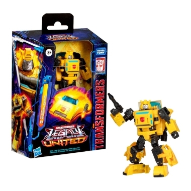 Transformers Generations Legacy United Deluxe Class Figurina articulata Origin Bumblebee 14 cm