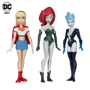 The New Batman Adventures DC Direct Set 3 figurine Girls´ Night Out (Gold Label) 15 cm