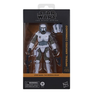 Star Wars: The Mandalorian Black Series Figurina articulata Imperial Armored Commando 15 cm