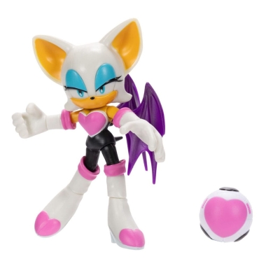 Sonic - The Hedgehog Figurina Rouge the Bat with Heart Bomb (Wave 17) 10 cm