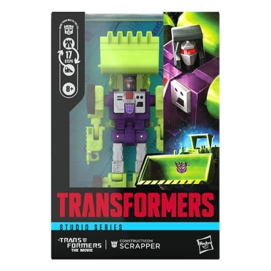 The Transformers: The Movie Generations Studio Series Voyager Class Figurina articulata Constructicon Scrapper 16 cm