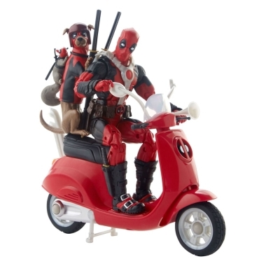 Deadpool Corps Marvel Legends Figurina articulata Deadpool cu scuter 15 cm