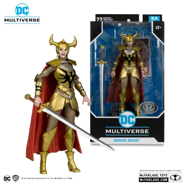 DC Multiverse Figurina articulata Shining Knight Platinum Edition 18 cm