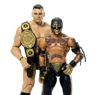 WWE Championship Showdown Series 17 Figurine articulate Gunther & Rey Mysterio 15 cm