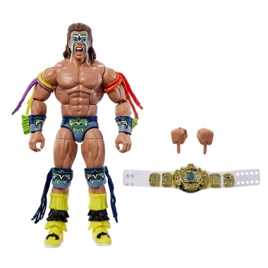 WWE From the Vault Ringside Exclusive Series 1 Figurina articulata Ultimate Warrior (White Winged Eagle) 15 cm 