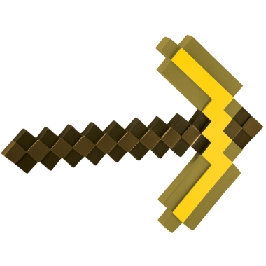 Minecraft Tarnacop Plastic (Gold Pickaxe) 40 cm