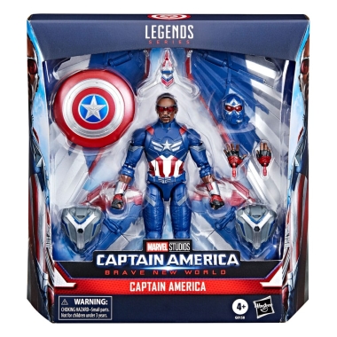 Captain America: Brave New World Marvel Legends Figurina articulata Captain America 15 cm