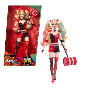 DC Comics Barbie Signature Papusa Harley Quinn (Batman 85th Anniversary)