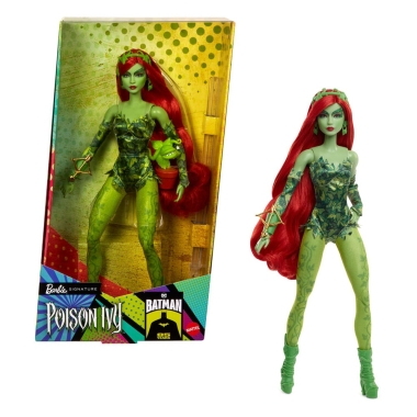 DC Comics Barbie Signature Papusa Poison Ivy (Batman 85th Anniversary)